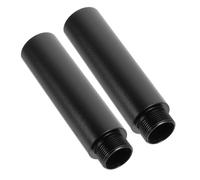 SUPVOX 2 piezas Tubo de Extensión Duradero para Micrófono Accesorio Práctico y Estable para Soporte de Brazo Micro Fácil Instalación para Estudios y Radiodifusión Paquete de Unidades