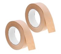 SUPVOX 2 Rollos Cinta para Enmarcar Papel de Acuarela 36 Mm Cinta Activada por Agua de Papel Kraft para Manualidades y Sellado en Arte y Pintura