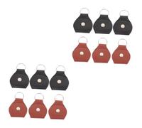 SUPVOX 2 Series Estuche De Púas De Guitarra De PU Soporte Duradero Púas De Guitarra Bolsa De Almacenamiento Eléctricas Y Acústicas 6 Piezas X 2