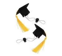 SUPVOX 2 Sombreros De Doctor De Fieltro Decoración De Fiesta Ajustable para Perros y Gatos