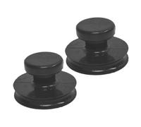 SUPVOX 2 Ventosas de Goma para Cuencos Cantores de 60 Mm Accesorio Elevador Mango de Succión para Cuenco Tibetano de Meditación y Prácticas Espirituales