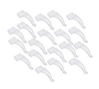 SUPVOX Almohadillas Antideslizantes Transparentes Para Gafas Suaves Y Cómodas Juego De 20 Pares De Retenedores De Oreja Antideslizantes Para Uso Diario Y Actividades Deportivas