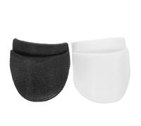 SUPVOX 20 Pares de Hombreras de Esponja Transpirable y Antideslizante, Tamaño Grande 9x16x1.2 Cm, Hombreras de Punto Aplicables para Trajes y Ropa de Vestir, Reutilizables para Costura