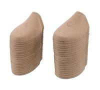 SUPVOX 20 Pares Hormas para Zapatos de Pulpa de Papel 38-40 Ajustables Plantillas Antiarrugas para Botas Altas Inserto Organizador para Mantenimiento y Conservación de Calzado