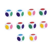 SUPVOX 20 Piezas Dados Impresos para Dados Educativos para Interactivo para Clases y Fiestas