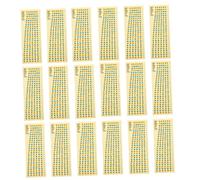 SUPVOX 20 Piezas Pegatinas Para Diapasón De Guitarra Notas Para Diapasón Marcador De Para Principiantes Accesorios Para Guitarra