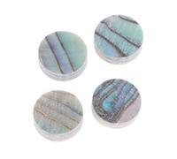 SUPVOX 20 piezas Unidades Puntos Redondos Abulón para Incrustación Diapasón de Guitarra y Ukelele Material Duradero Decorativo