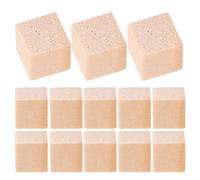 SUPVOX 200 Mini Bloques Cuadrados de Madera para niños y Manualidades: Cubos pequeños apilables de 1x1 cm para Manualidades, Aprendizaje geométrico y Actividades Familiares.