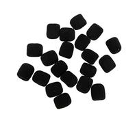 SUPVOX 20piezas Algodón Anti-spray Para Micrófono De Solapa Fundas De Esponja De Protectores De Micrófonos Para Profesional Estudio o Grabación