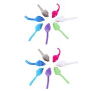 SUPVOX 20piezas Juguete De Molar Forma De Ratón para Mascotas De Peluche Sonido Atractivo para Jugar y Educar para El Aburrimiento y Comportamientos Destructivos