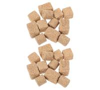 SUPVOX 24 Mini Fardos de Heno Artificial para Decoración en Miniatura, Madera Auténtica, Fácil Integración y Formas Variadas para Manualidades y Escenas Otoñales