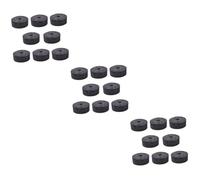 SUPVOX 24 Piezas Arandelas De Fieltro Para Botones De Correa Antideslizante Platillos