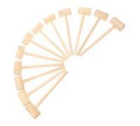 SUPVOX 24 Piezas Mini Martillo de Madera para Herramienta de Golpeo de Chocolate para Manualidades Fiesta Diseño y Ergonómico
