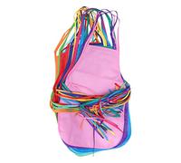 SUPVOX 24 unids niños delantales artistas niños pintura delantales tela no tejida desechable para la clase de artesanía arte pintura