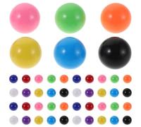 SUPVOX 240 canicas de Repuesto para Juego, Coloridas y sólidas, de 12 mm de plástico, para Contar, Juguete Educativo para niños, Material didáctico para el Aula, Herramientas matemáticas