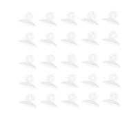 SUPVOX 25 Piezas Ventosas para Acuario con Clips de Silicona Transparente Soporte para Tubo de Aire Accesorios para Pecera Resistente