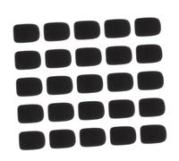 SUPVOX 25piezas Funda de Esponja para Micrófono Clip Prueba de Viento y Salpicaduras Protector para Micrófono de Cuello para Grabaciones de Voz y Presentaciones