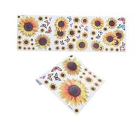 SUPVOX 2hojas Adhesivos Anticolisión Ventanas Calcomanías Adhesivos Estáticos Seguridad