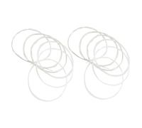 SUPVOX 2juego Cuerdas De Guitarra Clásica De Nailon Transparente Cuerdas Entorchadas Para Guitarras Flamencas y Españolas Accesorios De