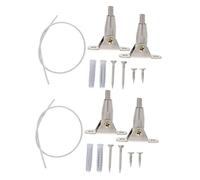 SUPVOX 2juegos Anclajes Seguridad Muebles Correas Pared Estanterías Fijación Tv Resistente