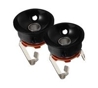SUPVOX 2piezas Accesorios Para Guitarra Eléctrica Conector De Salida y Conector De Entrada De Guitarra Conexión De Audio Estable Escenario De Actuación Color Negro