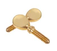 SUPVOX 2piezas Accesorios Para Saxofón Tornillos Metálicos De Ajuste Para Saxofón Soprano y Tenor De Fijación De Latón Para Instrumentos Musicales y Reparación De Tubo De Cuello