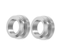 SUPVOX 2piezas Adaptador De Botón De Guitarra Acústica Conector Hembra Para Clavija De Metal Protección Para