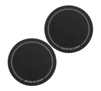SUPVOX 2piezas Almohadilla Para Tambores Parche Adhesivo Para Batería De Pedal Simple Accesorios De Percusión Para Mejorar El Rendimiento Tambores De Golpe