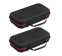 SUPVOX 2piezas Bolsa de Almacenamiento Portátil de Eva para Micrófono Unidades Resistente Golpes para Viaje Receptor de Karaoke Baterías y Accesorios