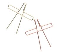 SUPVOX 2piezas Clips Metálicos Para Libros De Música Sujetapáginas De Metal Para Partituras Libros Piano De Música Sujetapáginas Para Leer