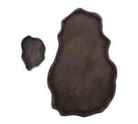 SUPVOX 2piezas Cuenco De Agua y Comida para Reptiles Plato Antideslizante De Resina para Tortugas y Comedero Duradero y Práctico para Mascotas Terrestres
