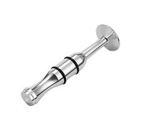 SUPVOX 2piezas Ejercitador De Fuerza De Boca Para Instrumentos Musicales Entrenador De Embocadura De Trompeta Trombón y Saxofón Accesorio Práctico y Duradero Plata