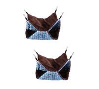 SUPVOX 2piezas Hamaca Colgante para Mascotas Cama Cálida De para Hámsters y Ardillas para Descanso y Comodidad y Verano
