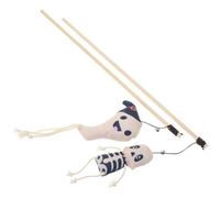 SUPVOX 2piezas Interactiva para Gatos De Juguete De Halloween De Peluche para Estimulación y Ejercicio De para Gato