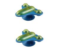 SUPVOX 2piezas Juguete Interactivo para Mascotas Dispensador De Comida Juguete Educativo para Perros y Gatos Mejora Inteligencia y Salud Digestiva Diseño De Aeronave