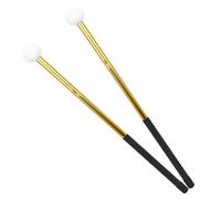 SUPVOX 2piezas Mazos Para Bombo Con Parche De Fieltro Accesorio De Percusión De Fieltro Para Bombo Para Practicar Batería o De Percusión