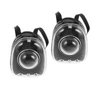 SUPVOX 2piezas Mini Mochila Espacial para Casa de Muñecas Mochila Transportadora de Gatitos Escala Juguete Transportador de Gatos Miniatura Accesorio para rol y Decoración de Casa de Muñe