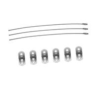 SUPVOX 3 Juegos De Dispositivos Anticaída Para Muebles Infantiles Estanterías Anclajes De Seguridad Para Muebles Kit De Soporte Antivuelco Anclaje Para Dispositivo