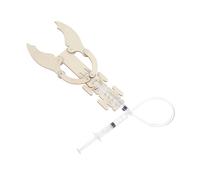 SUPVOX 3 Juegos Wooden Hydraulic Robotic Arm Kit Mechanical Engineering Toy Educational Stem Project For Collaborative Learning and Skill Development