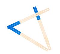 SUPVOX 3 pares Palillos de Madera para Estudiantes de Baquetas Antideslizantes de Arce Azul Accesorios Duraderos para Práctica de Batería y Percusión