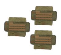 SUPVOX 3 Piezas Bolsa de señuelos de Pesca Bolsa de Herramientas de Electricista Manos s Organizador de anzuelos de Pesca antidesgaste de Transporte de Cebo de a paño