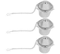 SUPVOX 3 Piezas Cesta en Limpiador Ultrasónico de Acero Inoxidable de Joyas de Limpieza Diseño Multicompartmento, Resistente Deformación Cadenas Delicadas