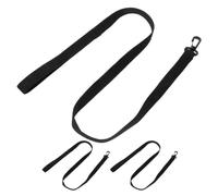 SUPVOX 3 Piezas Cinturón anti-perdida seguridad cuerda para caminar para preescolar soga cuerda para caminar al aire cuerda para caminar preescolar nylon Black