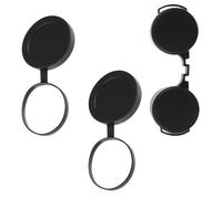 SUPVOX 3 Piezas Cubierta De Lente Objetivo De Tapa del Ocular Cubiertas De Lentes De Objetivo Cubierta De Lente De Objetivo De Goma Cubre Ojos Binoculares Derecho Caucho Tapa Protectora