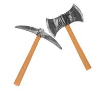 SUPVOX 3 Piezas Herramientas de Cosplay de Enanos Doble Cara y Pala de Espuma para Representaciones Teatrales y Fiestas de Halloween Diseño Seguro y Construcción Resistente