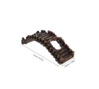 SUPVOX 3 Piezas Miniature Arch Bridge Building Kit DIY Asian Garden Inspired Mini Bridge Figurines For Micro Landscape Fish Tank Table Decoration