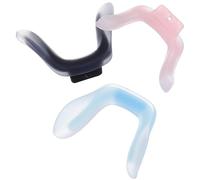 SUPVOX 3 Series Almohadillas Nasales De Para Gafas Colores Rosa Cómodas Y Flexibles Para La Presión La Nariz Y Evitar Deslizamientos 3 Piezas*3