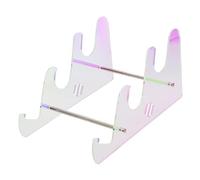 SUPVOX 3 Soporte De La Bandeja Del Teclado Soporte Para Teclados Gaming Titular De La Pantalla De Imagen Soportes Para Platos Transparentes Revistero Acrílico Monitor