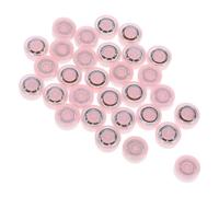 SUPVOX 30 Cojinetes para Eje de Molino de Viento Rosa, Rodamientos de Bolas para Manualidades DIY, Accesorios para Toscados y Figuras Decorativas, Repuesto para Molinos y Bricolaje