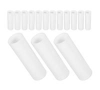 SUPVOX 30 Conectores para Postes de Carpa Exteriores, Adaptadores Rectos de Plástico 19 Mm Color Claro, Accesorios Resistentes para Reparación y Unión de Tiendas de Campaña en